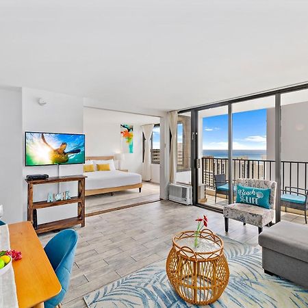 1Br With Great Ocean Views, 1 Block To Waikiki Beach Honolulu Dış mekan fotoğraf