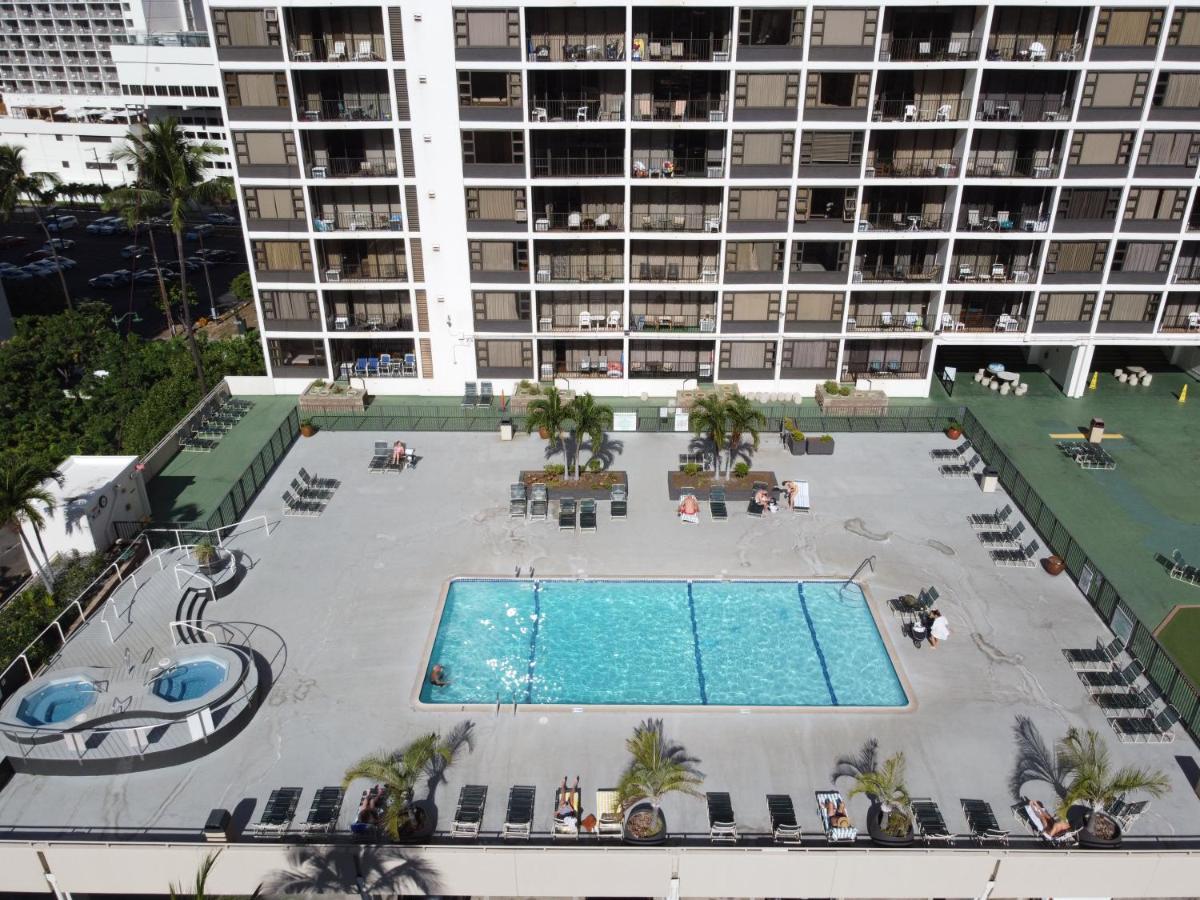 1Br With Great Ocean Views, 1 Block To Waikiki Beach Honolulu Dış mekan fotoğraf